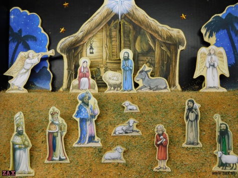 Nativity play set