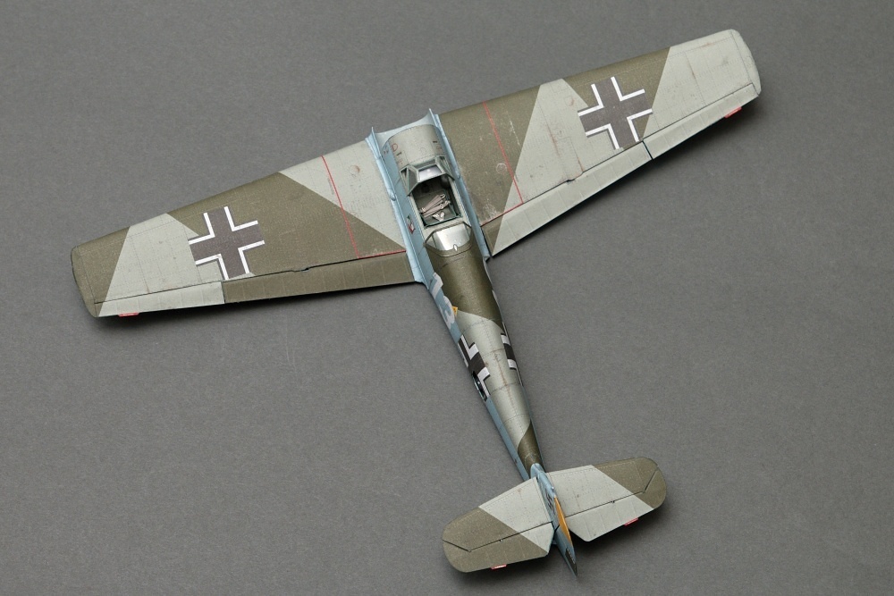 Messerschmitt Bf-109 E4 (Plná velikost v novém okně) Messerschmitt Bf-109 E4