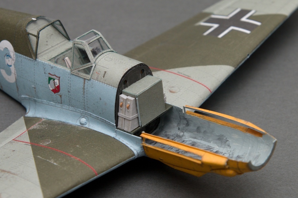 Messerschmitt Bf-109 E4 (Plná velikost v novém okně) Messerschmitt Bf-109 E4