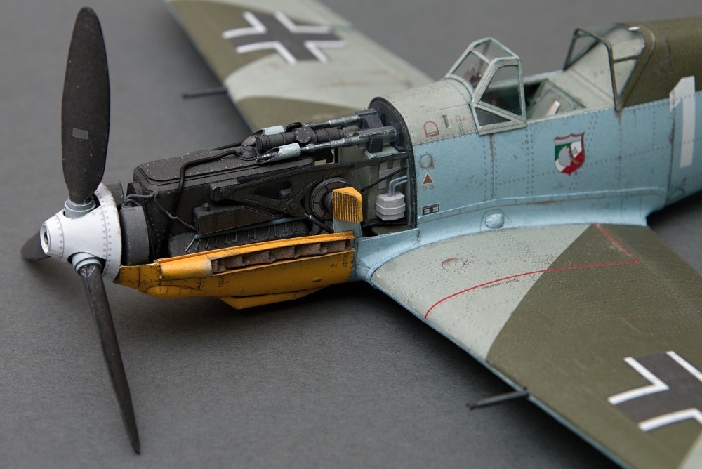 Messerschmitt Bf-109 E4 (Plná velikost v novém okně) Messerschmitt Bf-109 E4