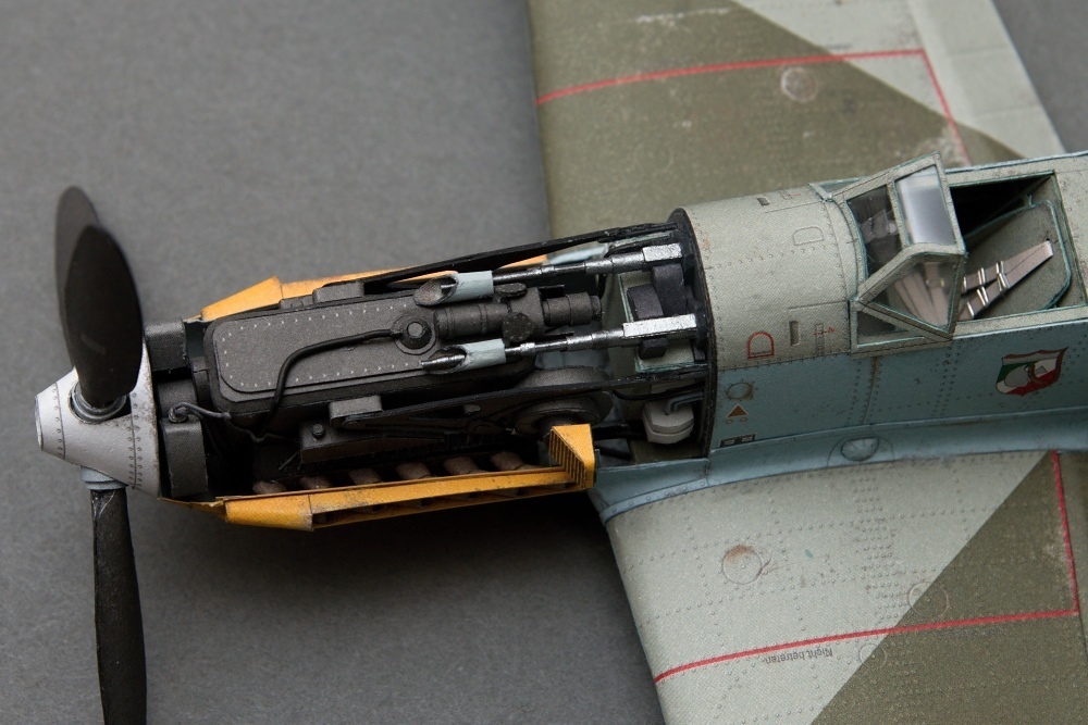 Messerschmitt Bf-109 E4 (Plná velikost v novém okně) Messerschmitt Bf-109 E4