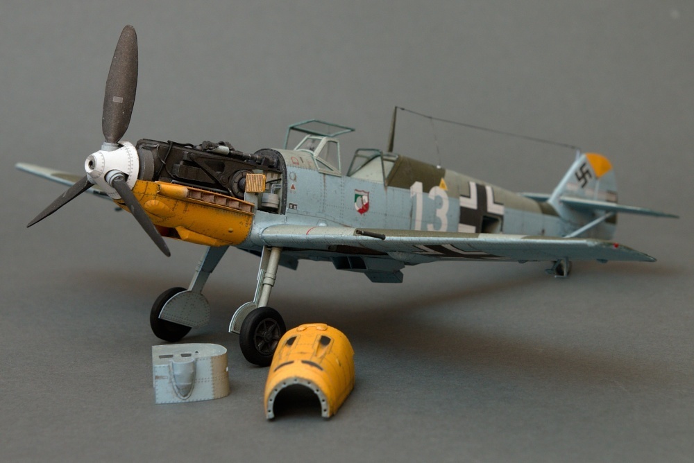 Messerschmitt Bf-109 E4 (Plná velikost v novém okně) Messerschmitt Bf-109 E4