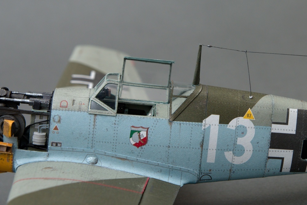 Messerschmitt Bf-109 E4 (Plná velikost v novém okně) Messerschmitt Bf-109 E4