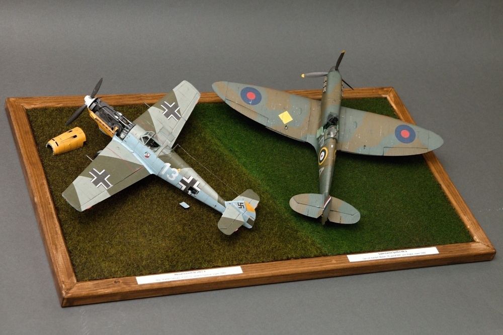 Messerschmitt Bf-109 E4 (Plná velikost v novém okně) Messerschmitt Bf-109 E4