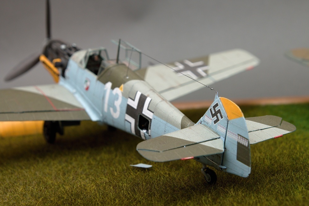 Messerschmitt Bf-109 E4 (Pln� velikost v nov�m okn�) Messerschmitt Bf-109 E4