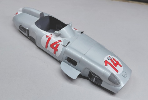 Mercedes W196 - Stirling Moss - GP Belgie 1955
