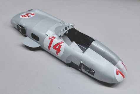 Mercedes W196 - Stirling Moss - GP Belgie 1955