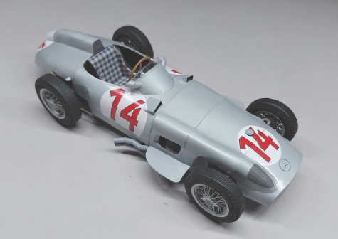 Mercedes W196 - Stirling Moss - GP Belgie 1955