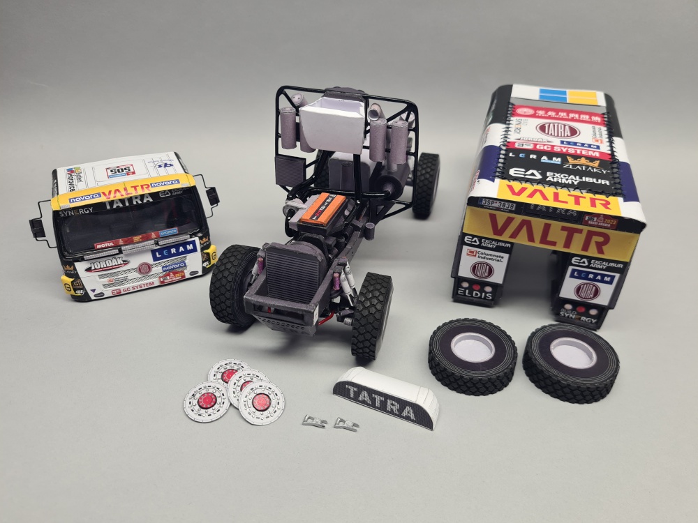 Tatra 158 Phoenix Dakar 2023 - Kovář (Plná velikost v novém okně) Tatra 158 Phoenix Dakar 2023 - Kovář