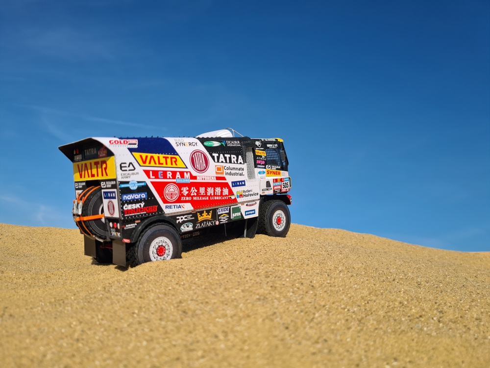 Tatra 158 Phoenix Dakar 2023 - Kovář (Plná velikost v novém okně) Tatra 158 Phoenix Dakar 2023 - Kovář