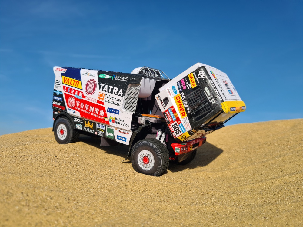 Tatra 158 Phoenix Dakar 2023 - Kovář (Plná velikost v novém okně) Tatra 158 Phoenix Dakar 2023 - Kovář