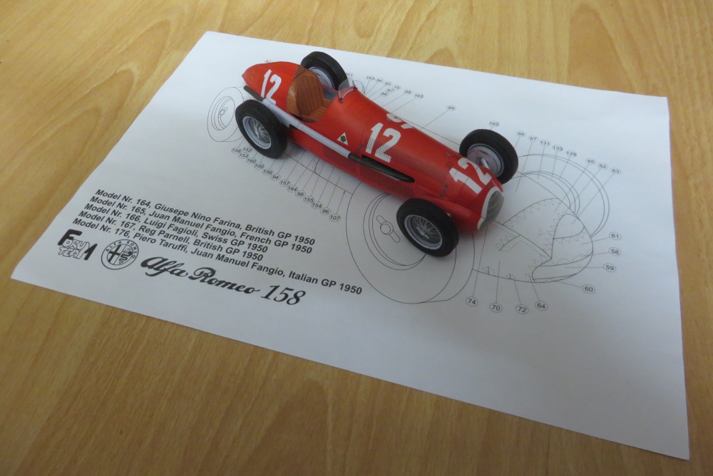 Alfa Romeo 158; Luigi Fagioli, Swiss GP 1950
