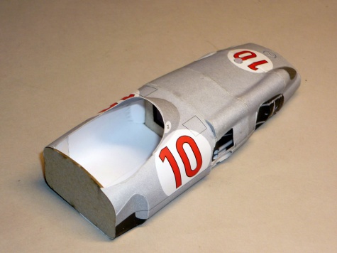Mercedes W196 - Juan Manuel Fangio - GP Belgie 1955 Mercedes W196 - Juan Manuel Fangio - GP Belgie 1955