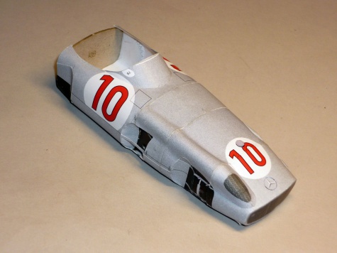 Mercedes W196 - Juan Manuel Fangio - GP Belgie 1955 Mercedes W196 - Juan Manuel Fangio - GP Belgie 1955