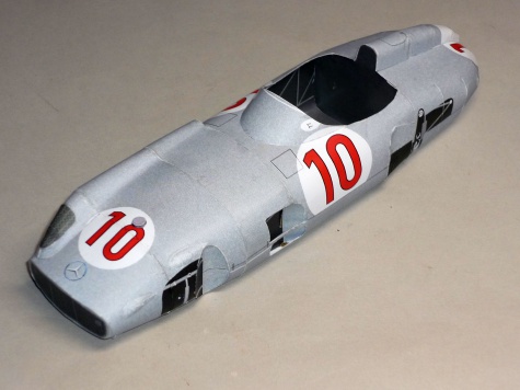 Mercedes W196 - Juan Manuel Fangio - GP Belgie 1955 Mercedes W196 - Juan Manuel Fangio - GP Belgie 1955