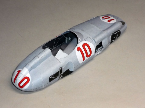 Mercedes W196 - Juan Manuel Fangio - GP Belgie 1955 Mercedes W196 - Juan Manuel Fangio - GP Belgie 1955