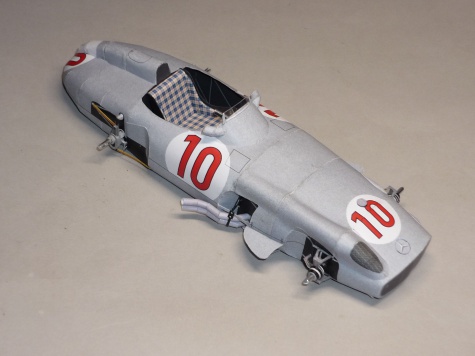 Mercedes W196 - Juan Manuel Fangio - GP Belgie 1955 Mercedes W196 - Juan Manuel Fangio - GP Belgie 1955