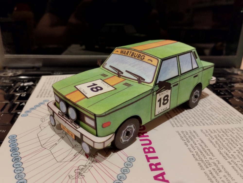 Wartburg 353 S Rallye (Pln� velikost v nov�m okn�) Wartburg 353 S Rallye