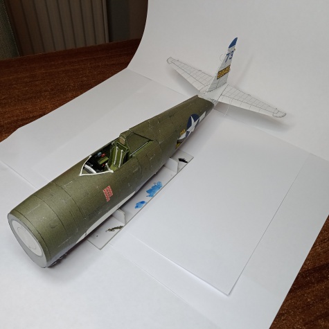 P-47D-2 Thunderbolt / Halinski/ 1:33 P-47D-2 Thunderbolt / Halinski/ 1:33