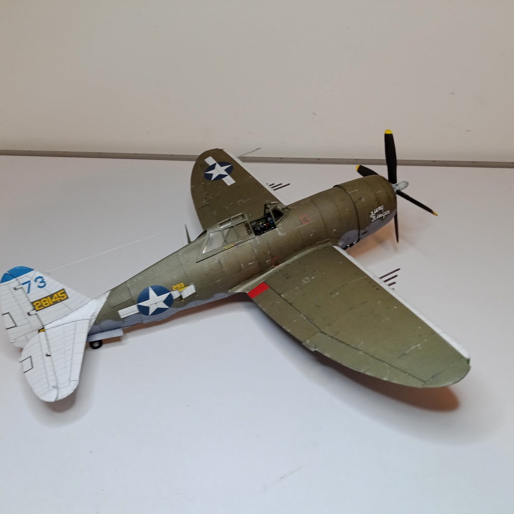 P-47D-2 Thunderbolt / Halinski/ 1:33 (Pln� velikost v nov�m okn�) P-47D-2 Thunderbolt / Halinski/ 1:33