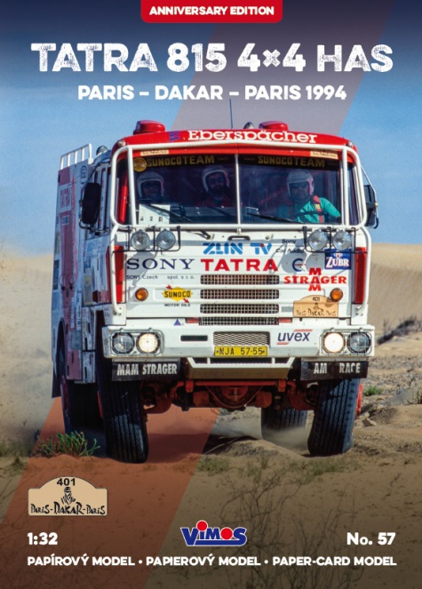 Tatra 815 4x4 HAS Dakar 1994 - Anniversary Edition Tatra 815 4x4 HAS Dakar 1994 - Anniversary Edition