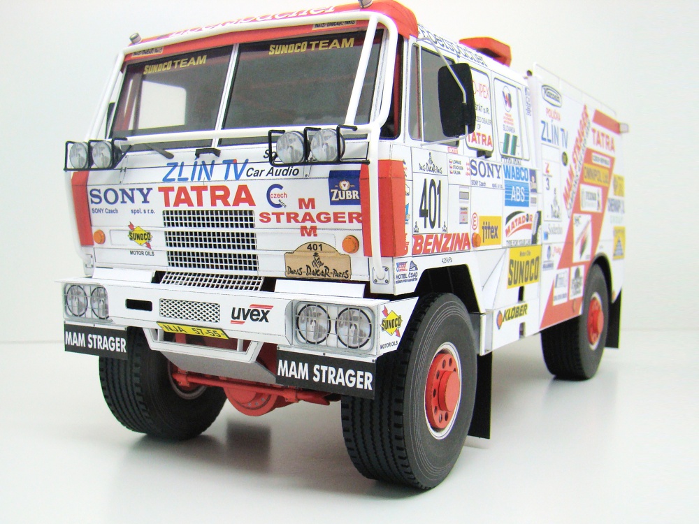Tatra 815 4x4 HAS Dakar 1994 - Anniversary Edition (Plná velikost v novém okně) Tatra 815 4x4 HAS Dakar 1994 - Anniversary Edition