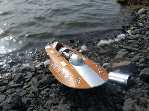 Antares II 1954 hydroplane Antares II 1954 hydroplane