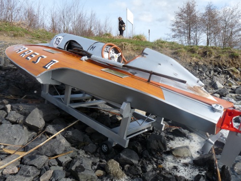 Antares II 1954 hydroplane Antares II 1954 hydroplane