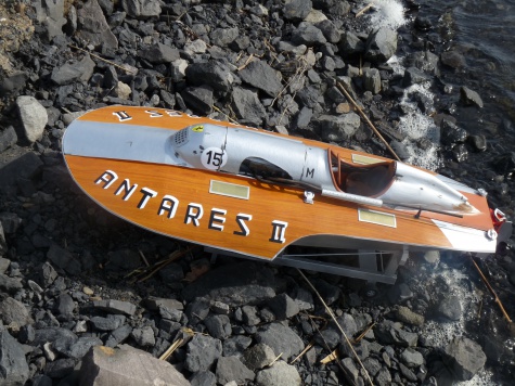 Antares II 1954 hydroplane Antares II 1954 hydroplane