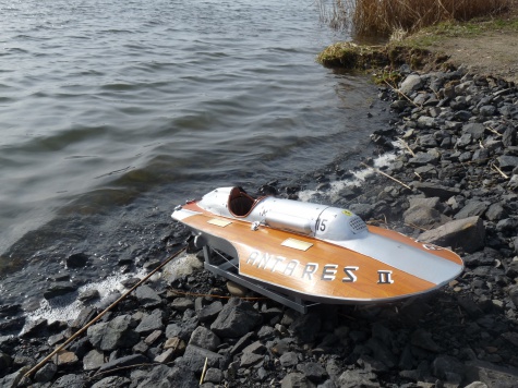 Antares II 1954 hydroplane Antares II 1954 hydroplane