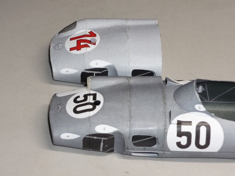 Mercedes W196 - Piero Taruffi - GP Velké Británie 1955 Mercedes W196 - Piero Taruffi - GP Velké Británie 1955
