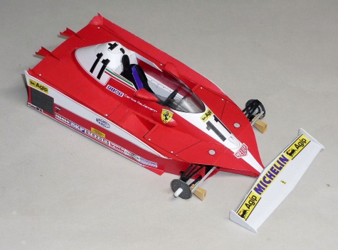 Ferrari 312T3 - Carlos Reutemann - GP V.Brit�nie 1978