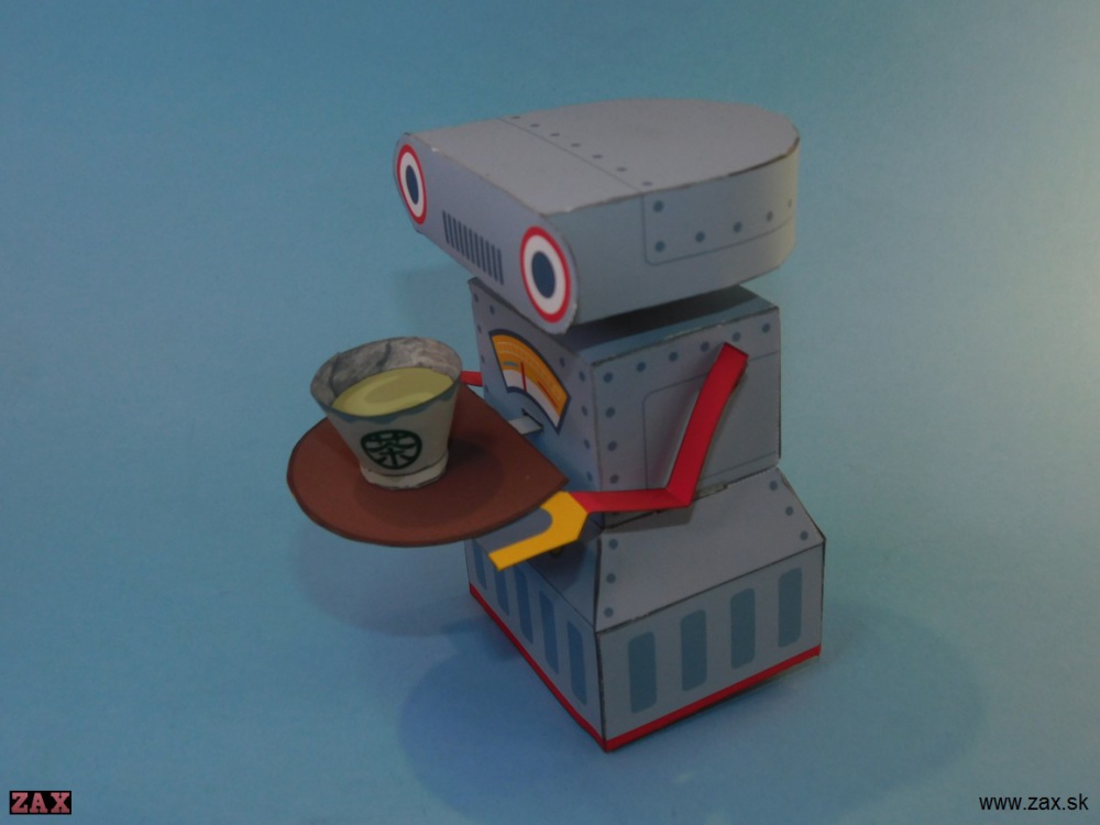 Tea-Serving Robot (Plná velikost v novém okně) Tea-Serving Robot