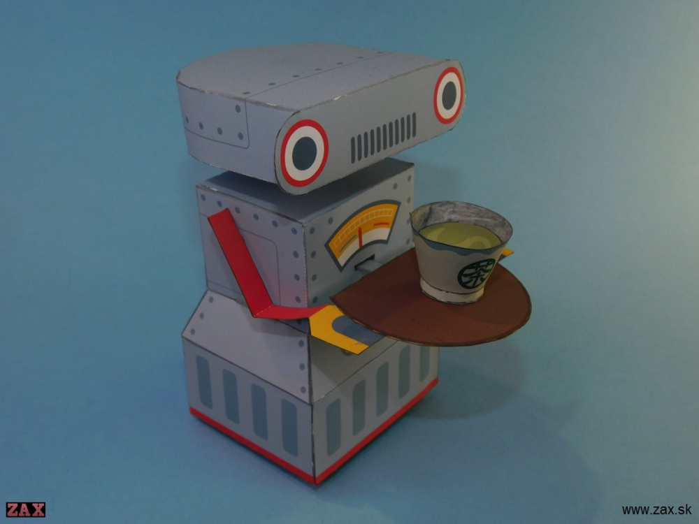 Tea-Serving Robot (Pln� velikost v nov�m okn�) Tea-Serving Robot