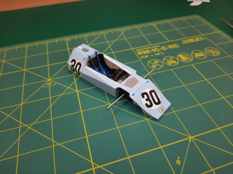 AMON AF 101 Chris Amon GP panielska 1974 JP.023 + upgrade AMON AF 101 Chris Amon GP panielska 1974 JP.023 + upgrade