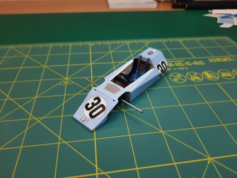 AMON AF 101 Chris Amon GP panielska 1974 JP.023 + upgrade AMON AF 101 Chris Amon GP panielska 1974 JP.023 + upgrade