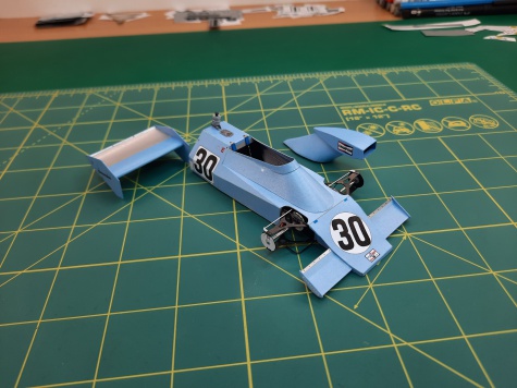 AMON AF 101 Chris Amon GP panielska 1974 JP.023 + upgrade AMON AF 101 Chris Amon GP panielska 1974 JP.023 + upgrade