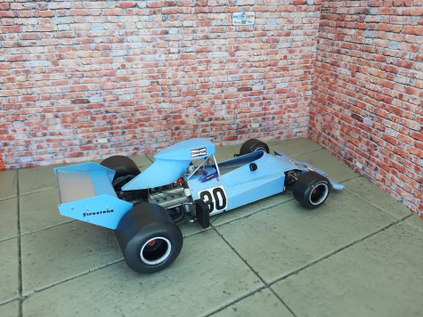 AMON AF 101 Chris Amon GP Španielska 1974 JP.023 + upgrade AMON AF 101 Chris Amon GP Španielska 1974 JP.023 + upgrade