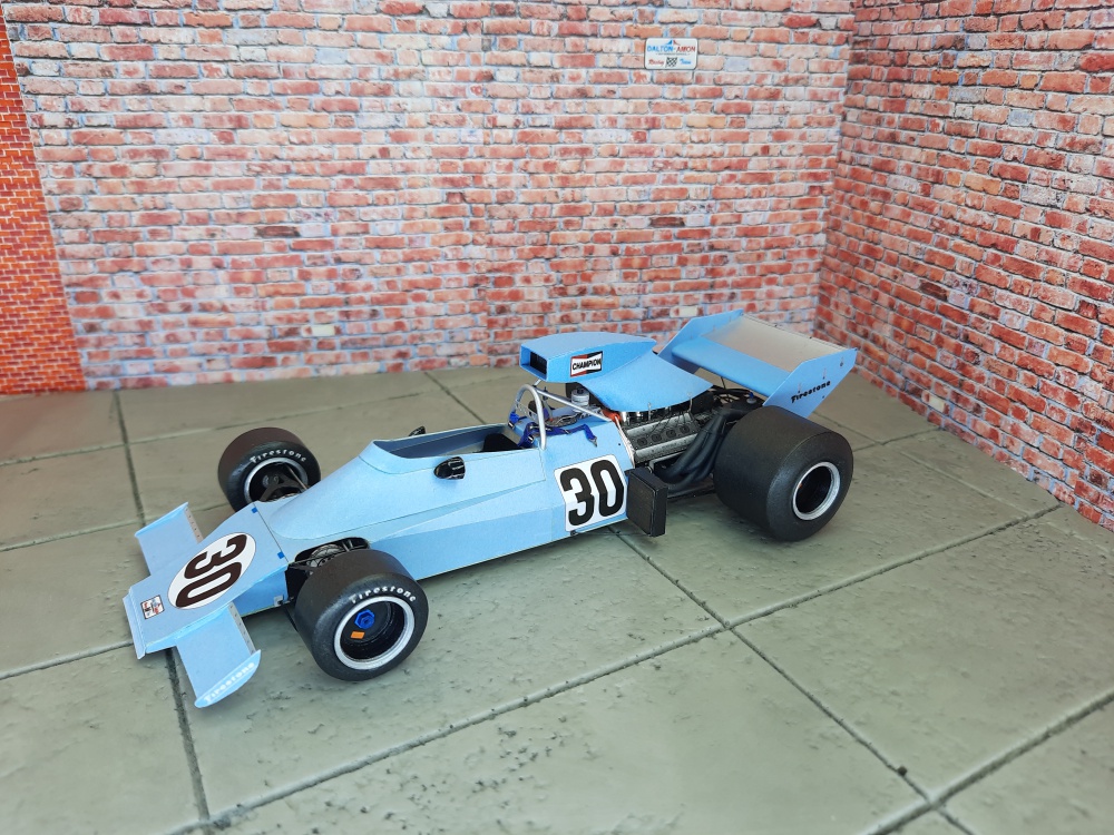 AMON AF 101 Chris Amon GP �panielska 1974  JP.023 + upgrade