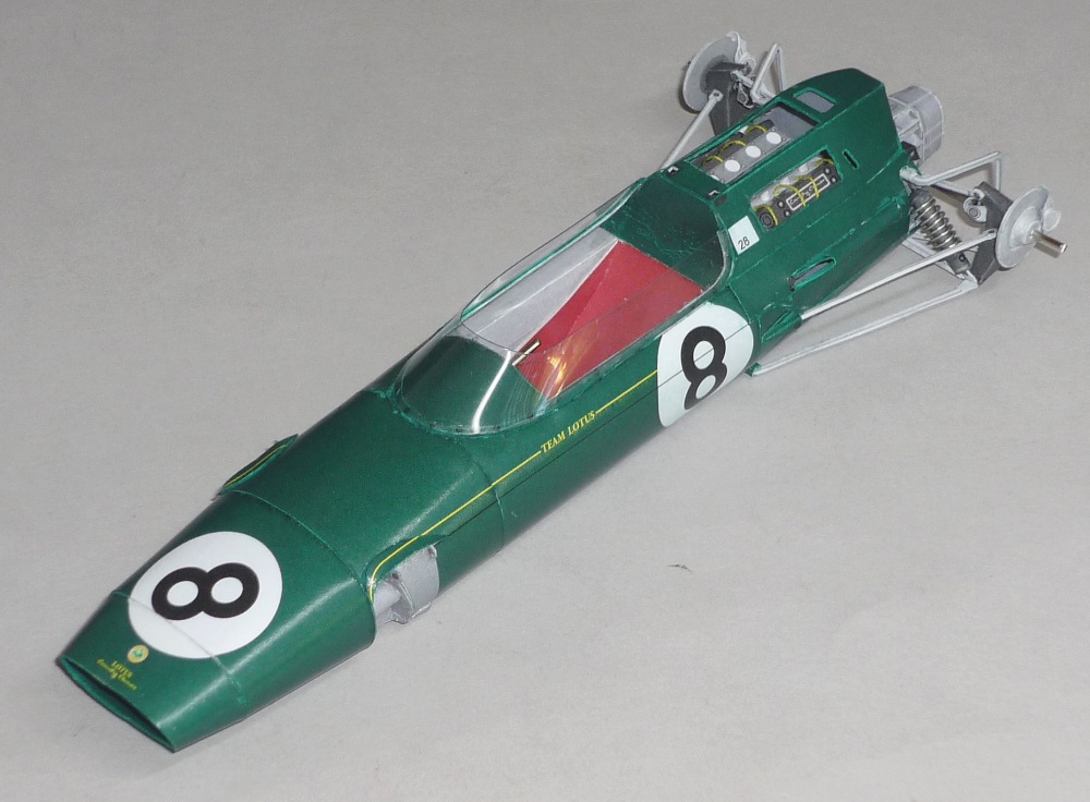 Lotus 25 - Trevor Taylor - GP Nizozemí 1963 (Plná velikost v novém okně) Lotus 25 - Trevor Taylor - GP Nizozemí 1963