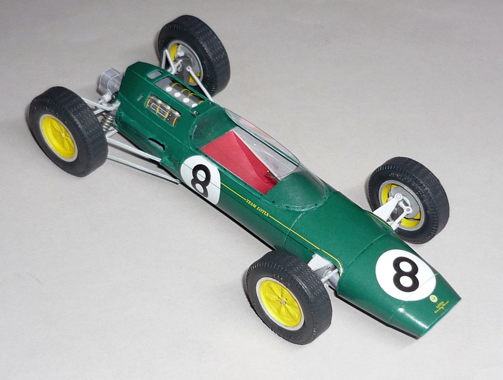 Lotus 25 - Trevor Taylor - GP Nizozemí 1963 (Plná velikost v novém okně) Lotus 25 - Trevor Taylor - GP Nizozemí 1963