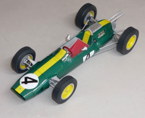 Lotus 25 - Jim Clark - GP V. Brit�nie 1963