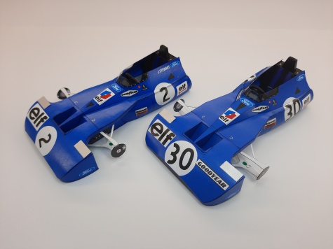Tyrrell 001,2,3,4,5,6 1970-1974
