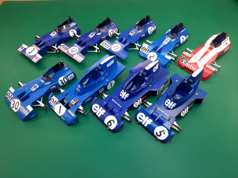 Tyrrell 001,2,3,4,5,6 1970-1974 Tyrrell 001,2,3,4,5,6 1970-1974
