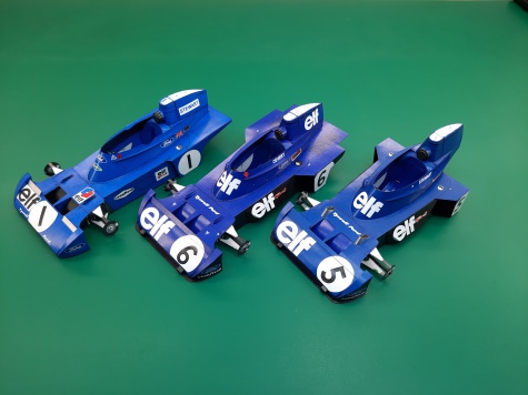 Tyrrell 001,2,3,4,5,6 1970-1974 Tyrrell 001,2,3,4,5,6 1970-1974