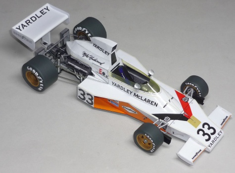 McLaren M23 - Mike Hailwood - GP Francie 1974 McLaren M23 - Mike Hailwood - GP Francie 1974