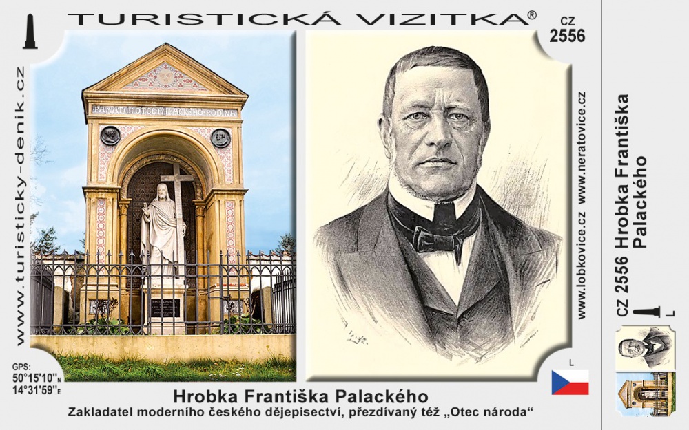 Hrobka Frantiska Palackého (Plná velikost v novém okně) Hrobka Frantiska Palackého