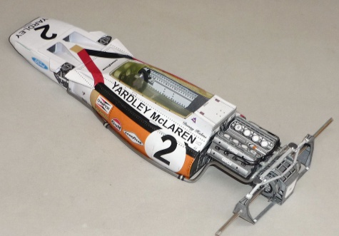 McLaren M19C - Denny Hulme - GP Francie 1972 McLaren M19C - Denny Hulme - GP Francie 1972