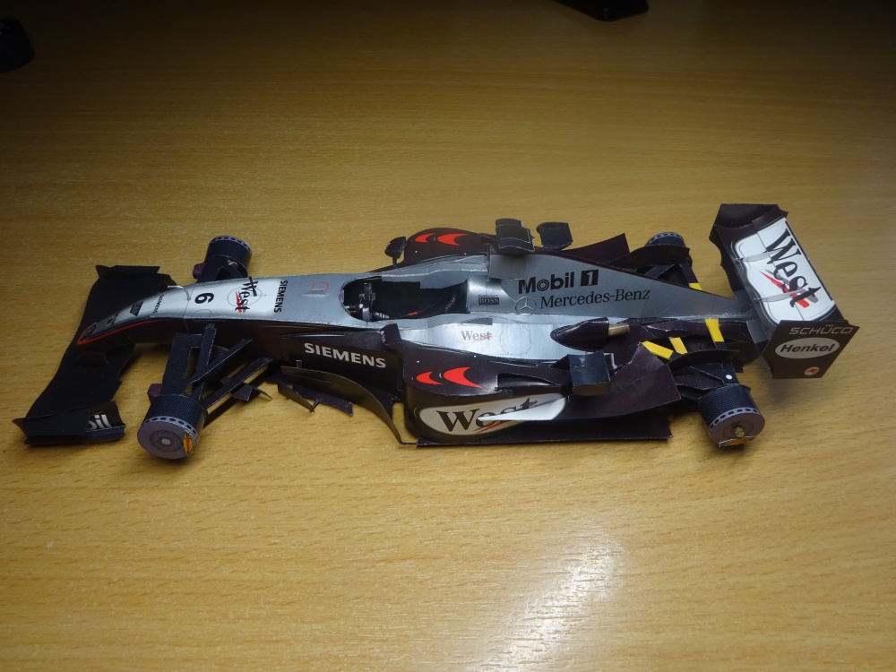 McLaren MP4/19, Kimi Raikkonen, GP Monaka 2004