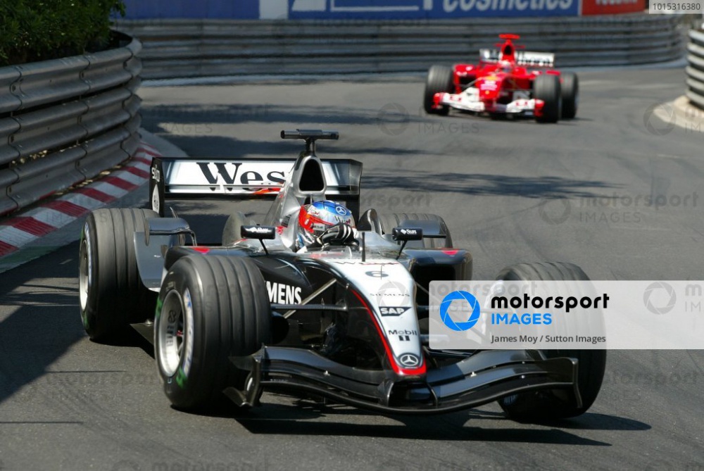 McLaren MP4/19, Kimi Raikkonen, GP Monaka 2004